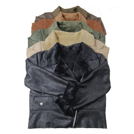 Campera Cuerina con Piel - Image 3