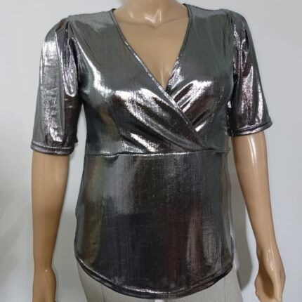 Blusa Foil Metalizada - Image 3