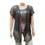 Kimono de Red con Brillo