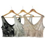 Top Musculosa Metalizada