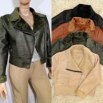 Campera Cuerina con Piel